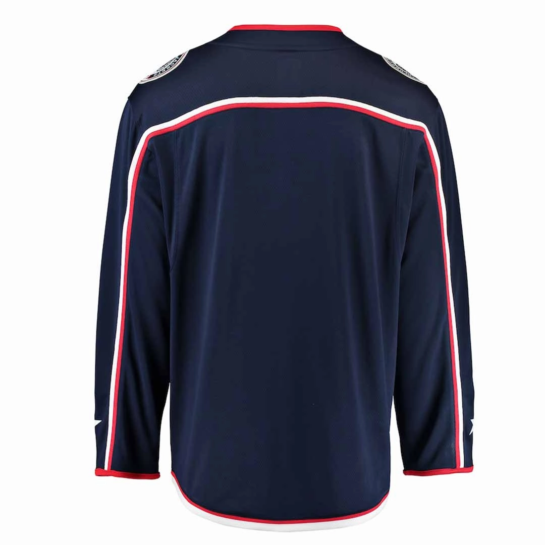 Fanatics - Kids' (Youth) Columbus Blue Jackets Home Breakaway Jersey (879Y CBJH 2GD BWH) Rapid Dry Bold Colorway