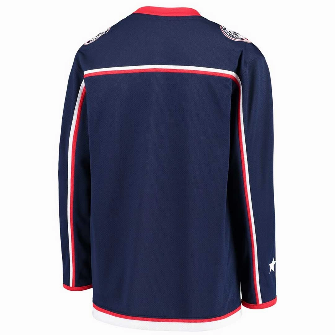 Streetwear Style Training Flex Fanatics - Kids' (Youth) Columbus Blue Jackets Home Replica Blank Jersey (265Y CBJH 2GD RJH)