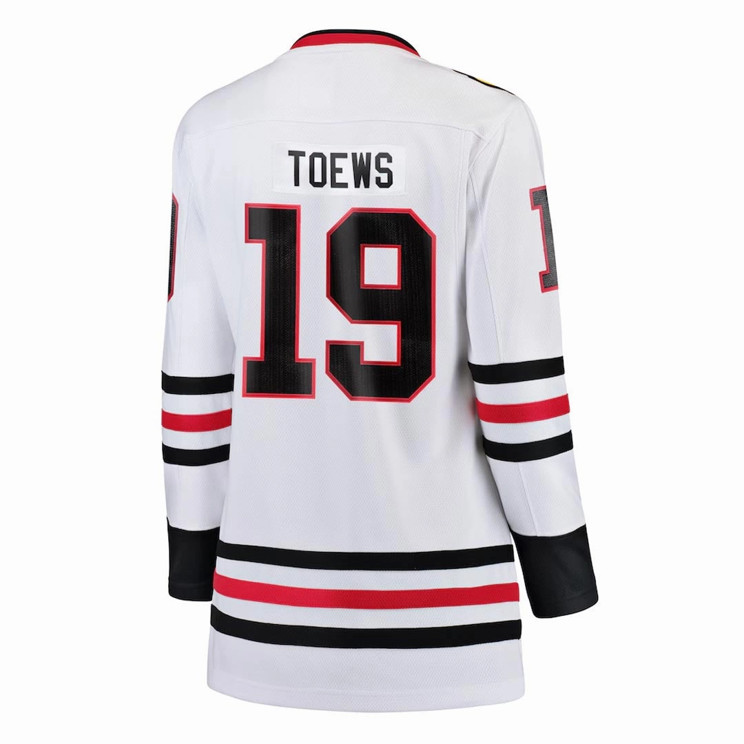 Fanatics - Women's Chicago Blackhawks Jonathan Toews Breakaway Jersey (879W CBHA H37 T19) Easy Stretch Street Flex