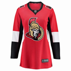 Double Stitched Edging Fanatics - Women's Ottawa Senators Home Breakaway Jersey (879W OSEH 2AB BWH)