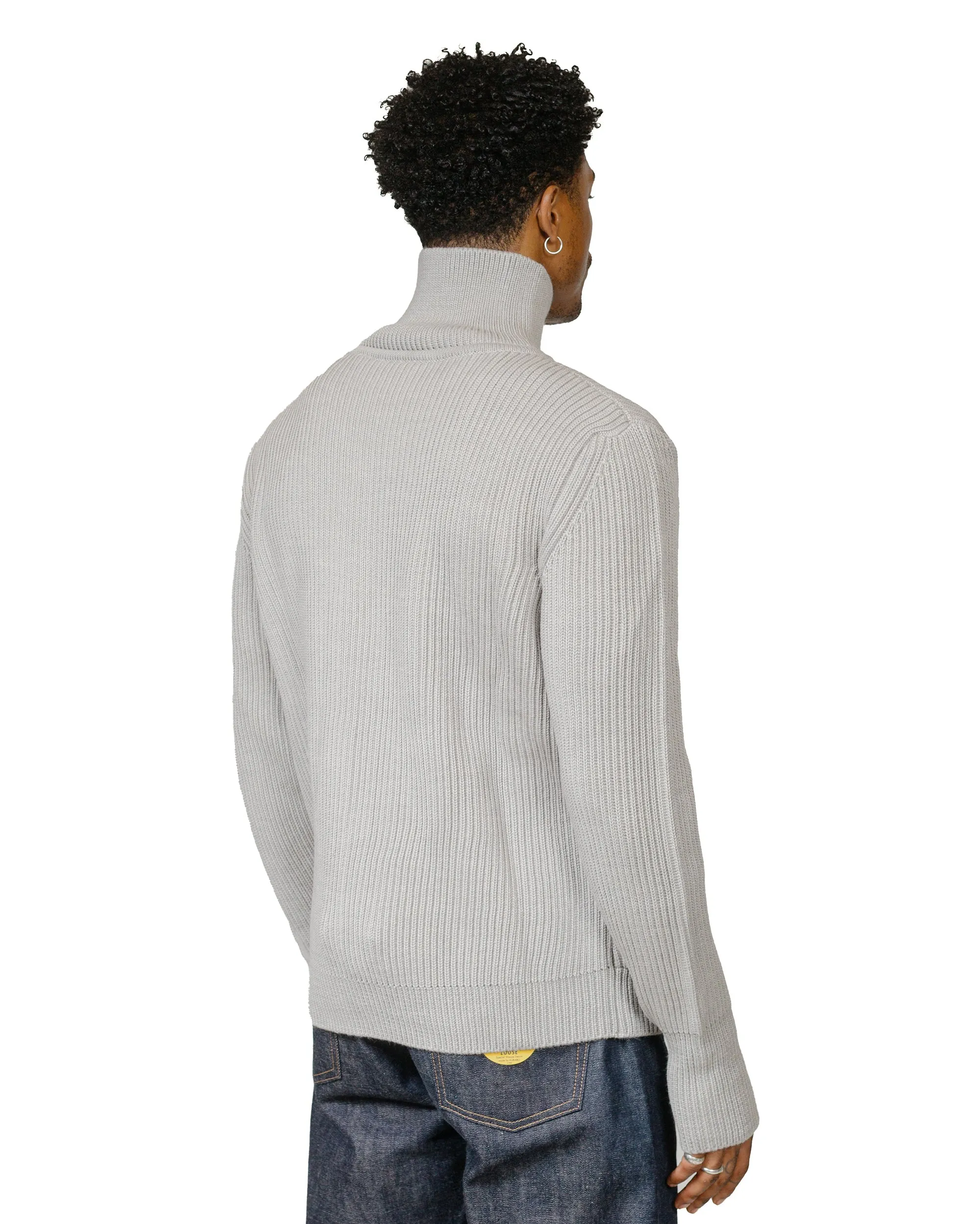 All-Weather Wear Gym Wear Andersen-Andersen Navy Full-Zip Pockets Light Grey