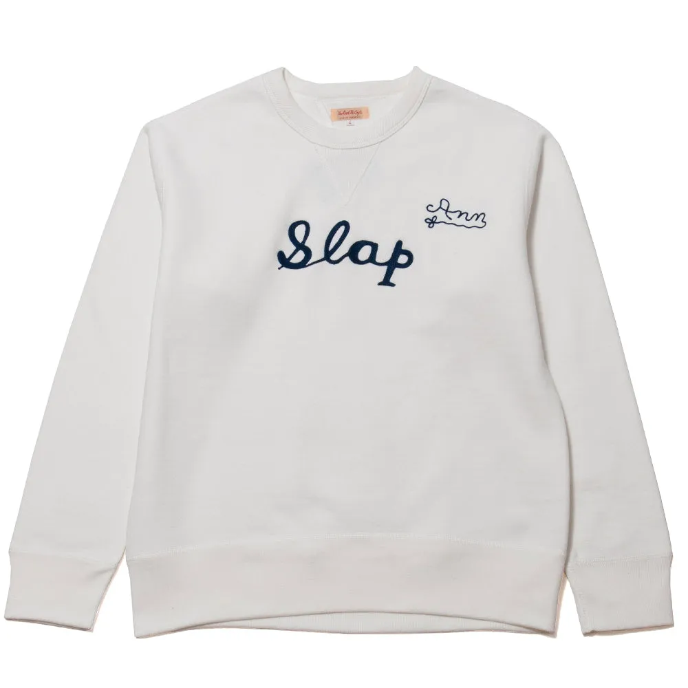 Half sleeve Cozy Streetwear The Real McCoy??s Loopwheel Crewneck Sweatshirt Slap