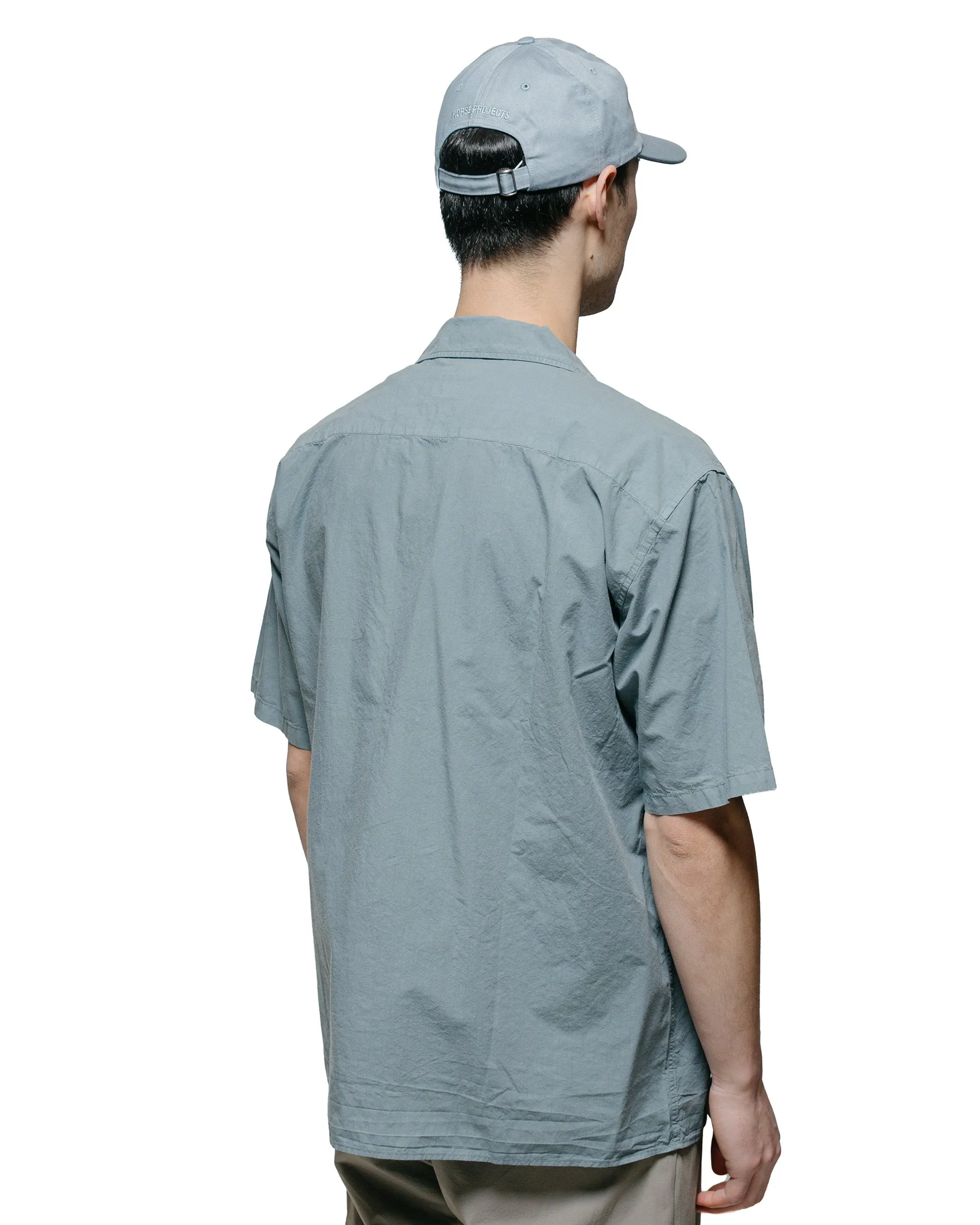 Norse Projects Carsten Tencel Light Stone Blue Smooth Texture Summer Fashion