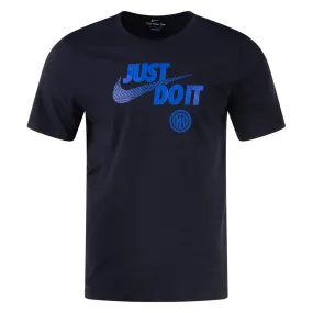 Nike Inter Milan Just Do It T-Shirt 24/25 (Black) Seasonal Comfort Style