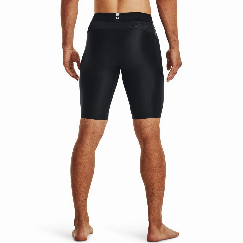 Multi Panel Cut Minimal Fit UA Iso-Chill Compression Long Shorts