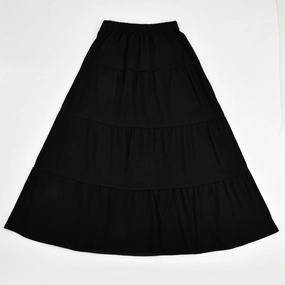 Fall Favorite Tiered Maxi Skirt