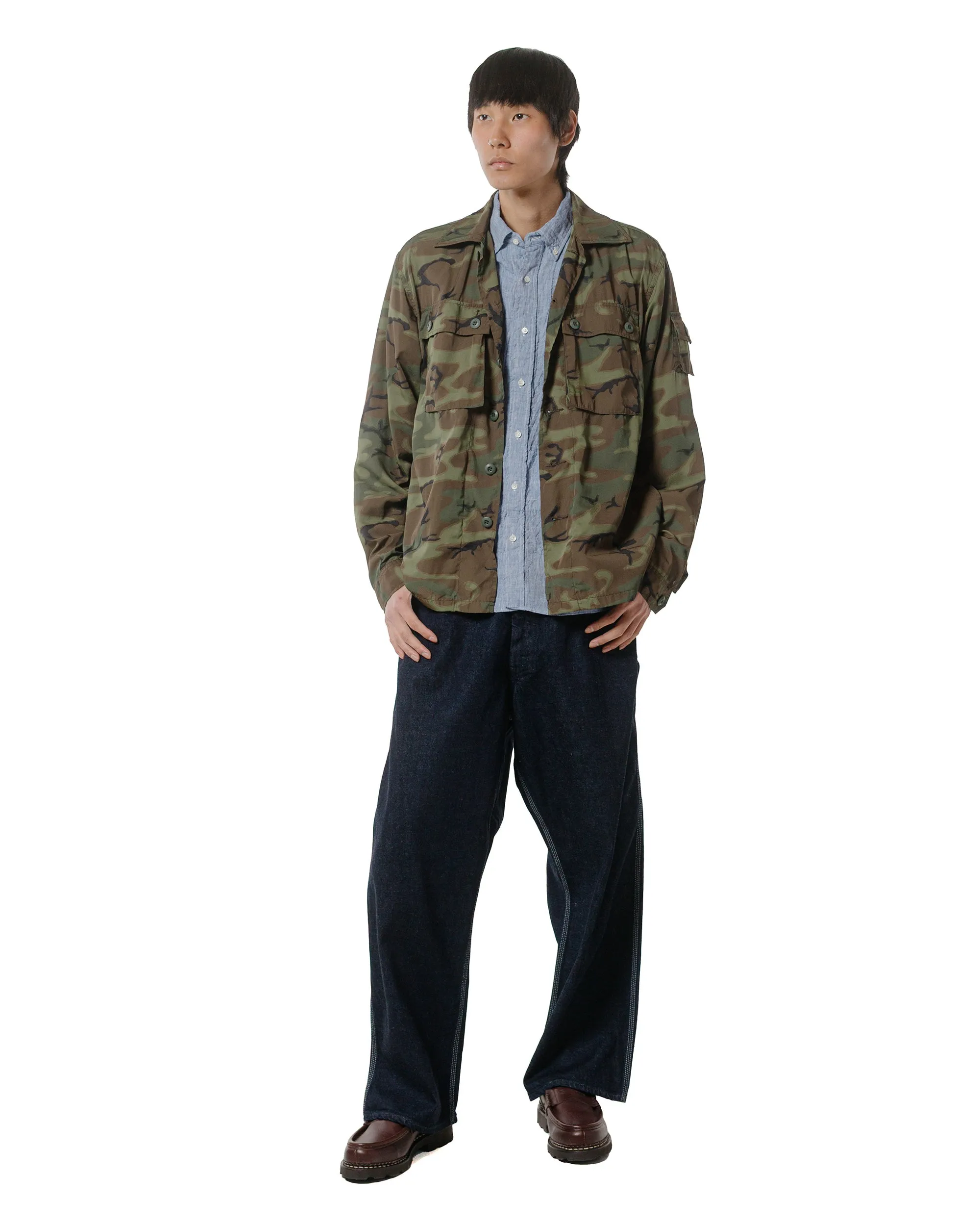 Polo Style Beams Plus B.D. 1/40 Linen Chambray Blue