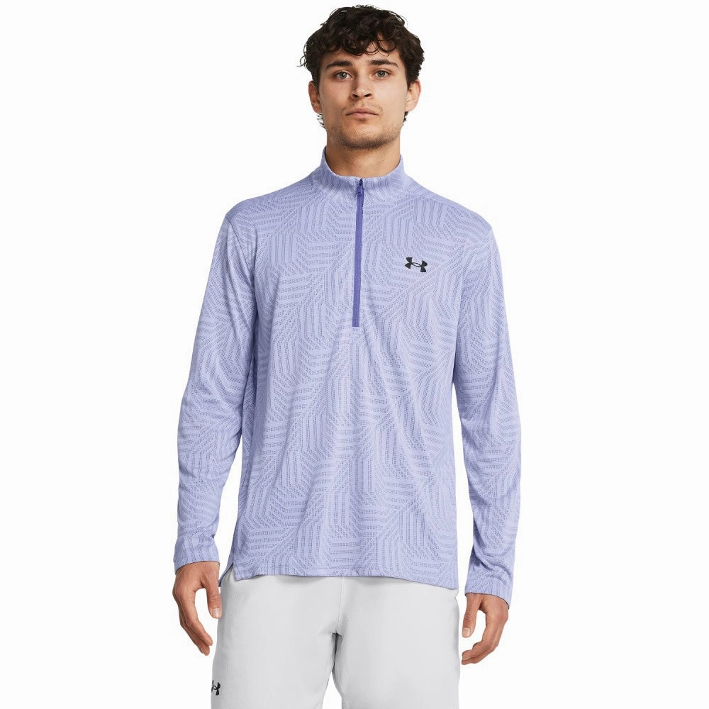 UA Tech? Vent Geotessa ? Zip T-shirt Comfy Look