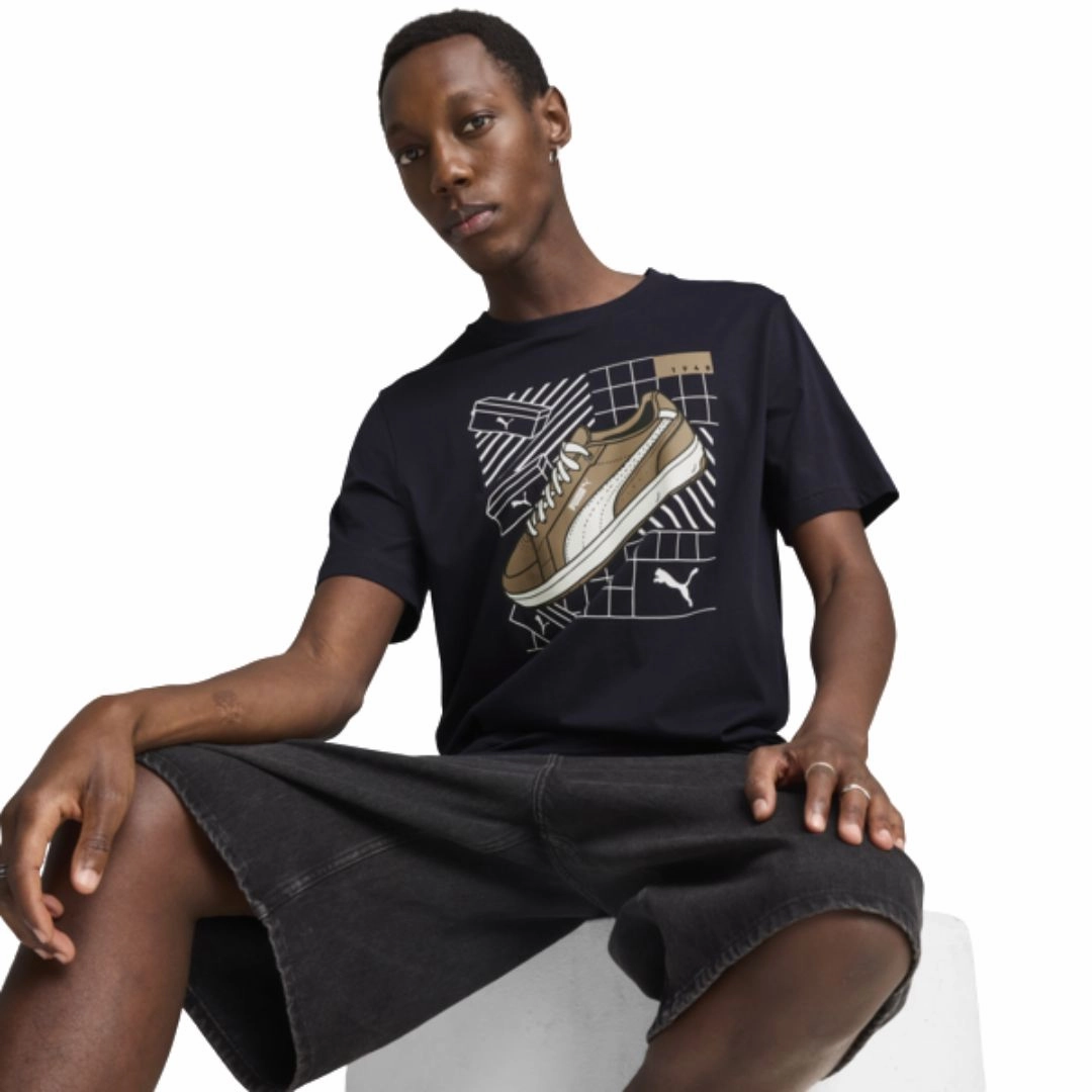 Easy-to-Style Top GRAPHICS Sneaker T-shirt