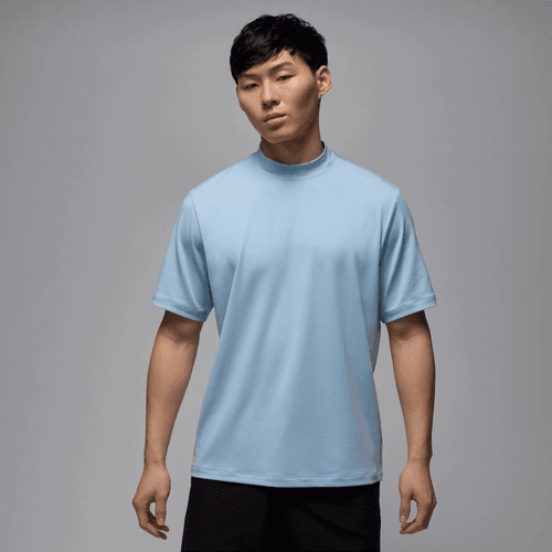 Layer Base Rapid Fit Jordan "Mock-Neck Golf T-Shirt" M - Light Armory Blue