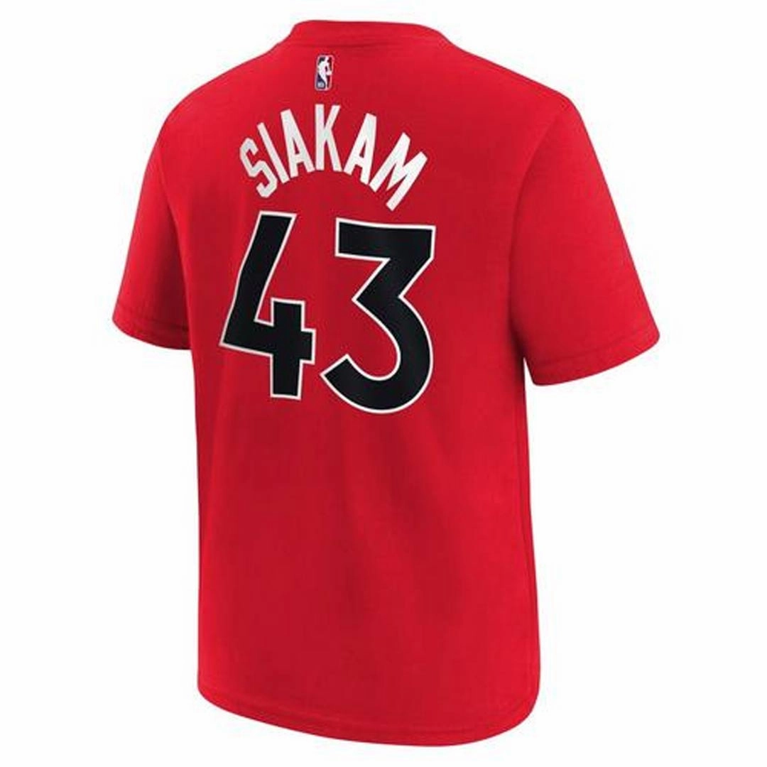 stain resistant coating tech fabric NBA - Kids' Toronto Raptors Pascal Siakam T-Shirt (HZ2B3BCMW RAPPS)