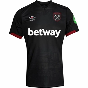Umbro West Ham Away Jersey 24/25 (Black) Versatile Outfit