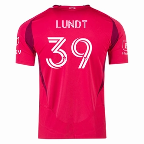 Soft Touch Inner Layer No Slip Grip adidas Ben Lundt St. Louis FC Authentic Home Jersey 25/26 (Power Pink)
