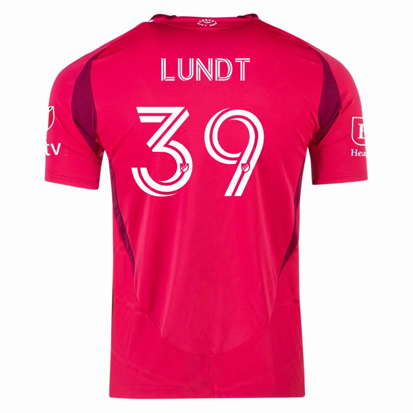 Soft Touch Inner Layer No Slip Grip adidas Ben Lundt St. Louis FC Authentic Home Jersey 25/26 (Power Pink)