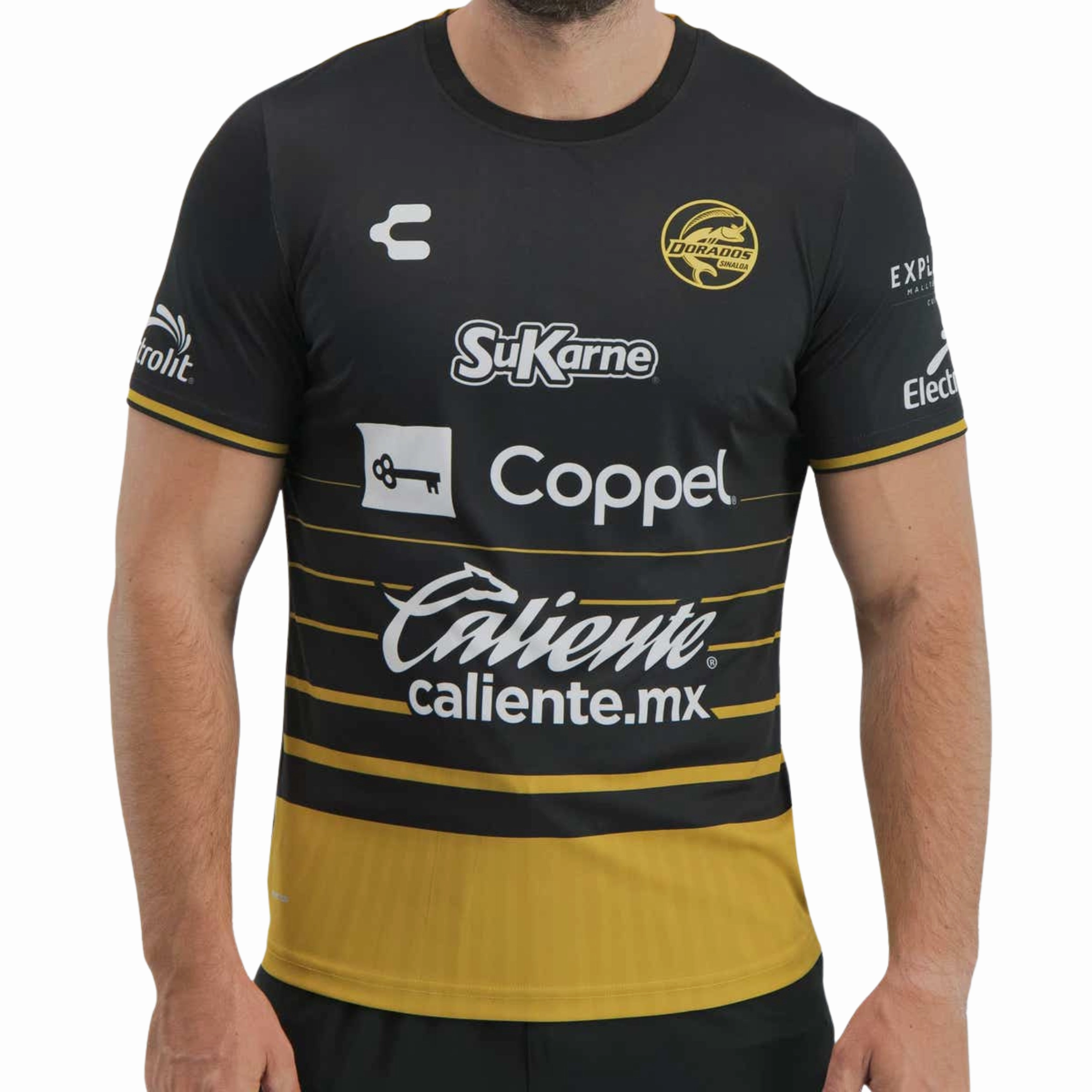 Smart Comfort Charly Dorados 25/26 Home Jersey (Black/Gold)