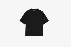 Shine Fit Fear of God Essentials "90's Fit Pique Crewneck" M - Jet Black