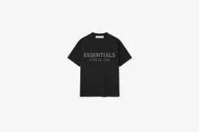 OdorResistant Fabric Fear of God Essentials "Classic Crew Neck T-Shirt" K - Jet Black