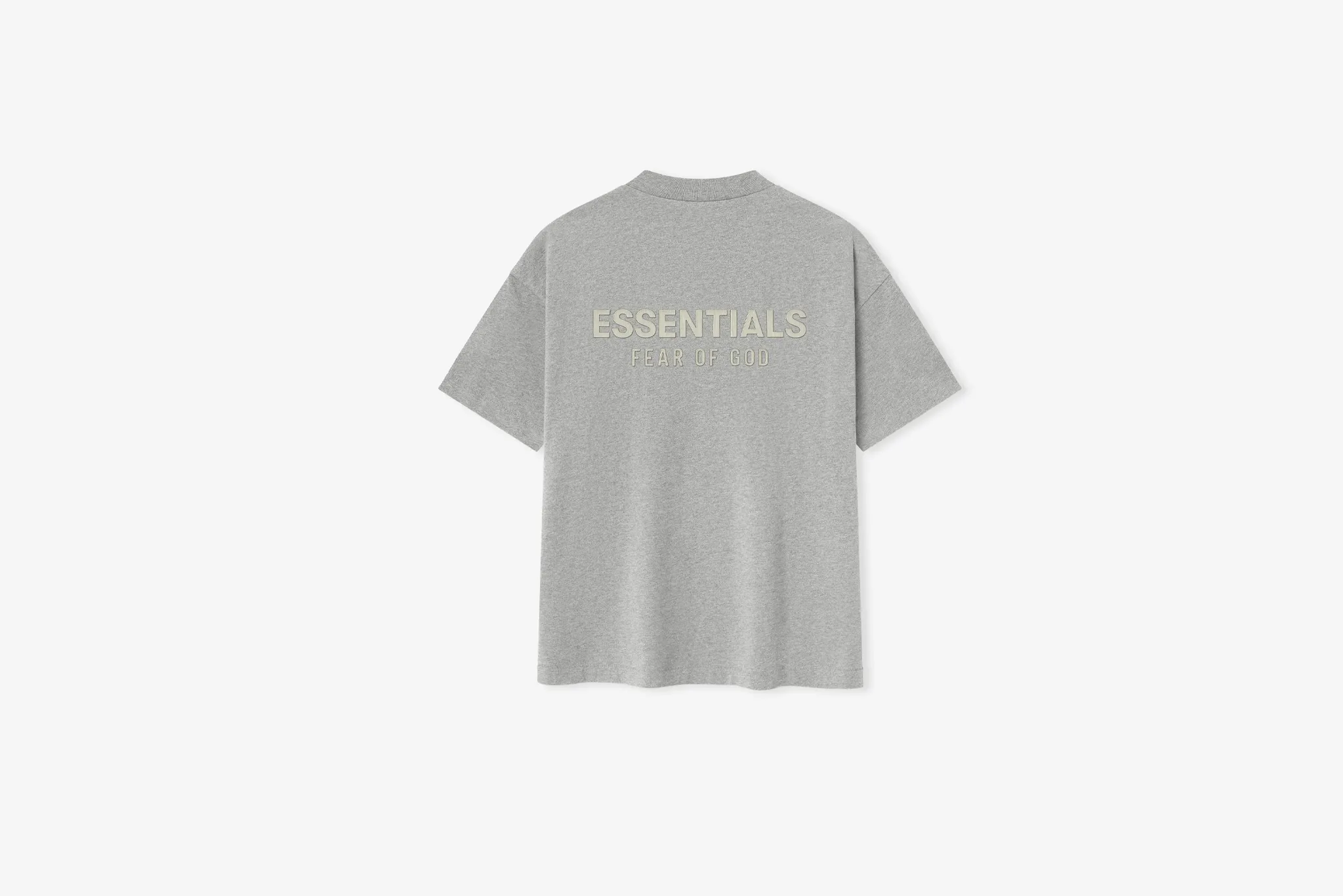 Fear of God Essentials "Classic T-Shirt" M - Concrete Heather WearResistantHem FlexibleJointConstruction