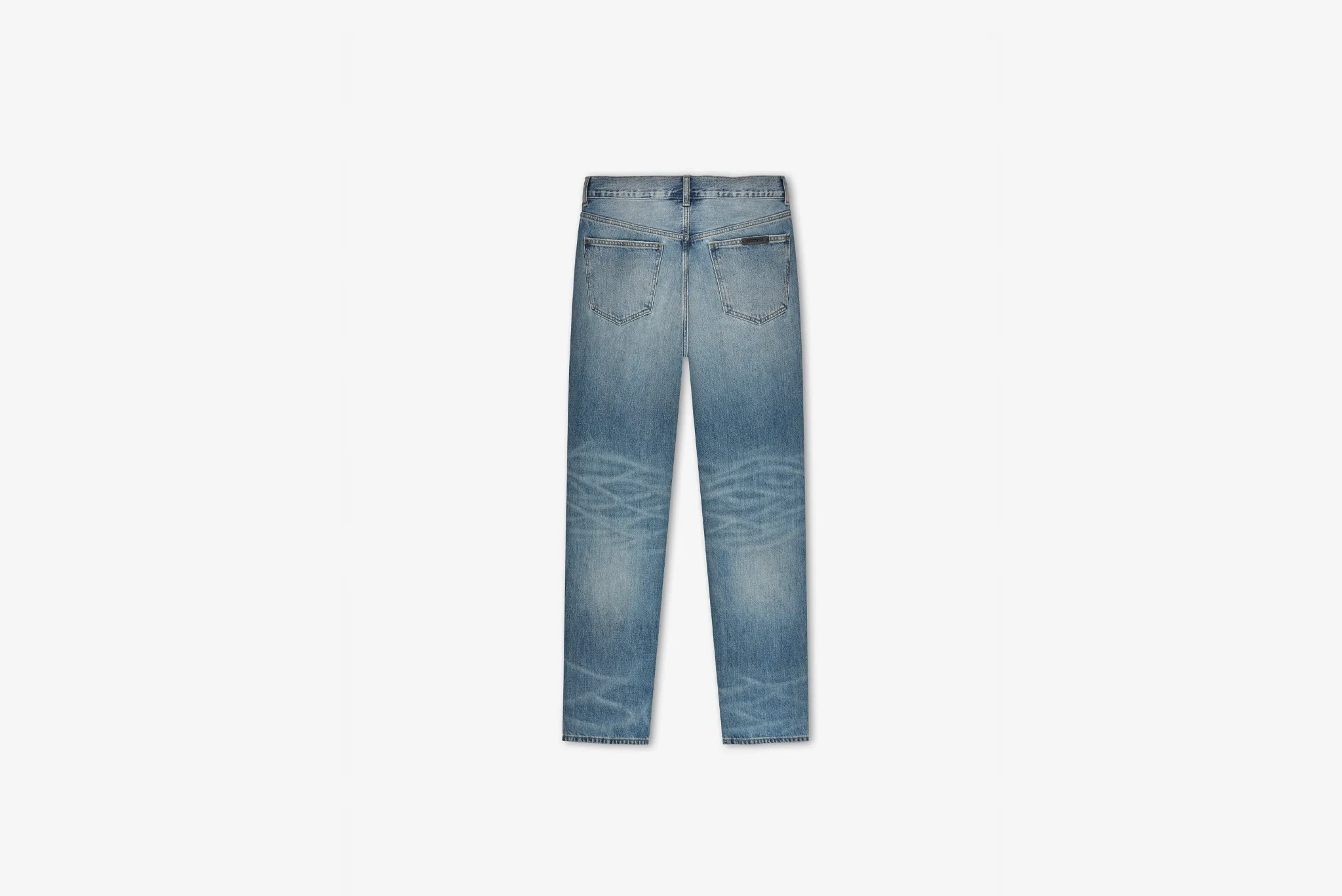 Fear of God Essentials "Denim 5 Pocket Jean" M - Classic Blue Creative Glow