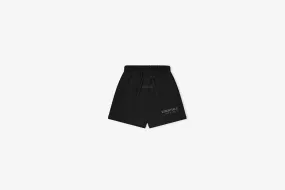 Washable fabric Wide Glow Fear of God Essentials "Fleece Soccer Short" K - Jet Black