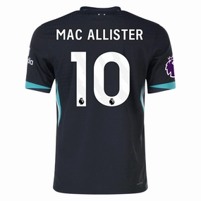 Nike Liverpool Authentic Alexis MacAllister Away Jersey w/ EPL Patch 24/25 (Night Forest/Washed Teal) Fit Tech