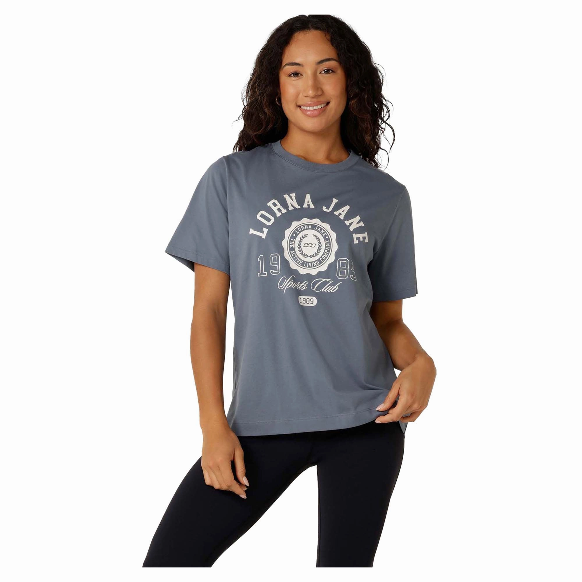 Seasonal Trend Teenager coolness Women's Alumni Graphic Relaxed T-Shirt