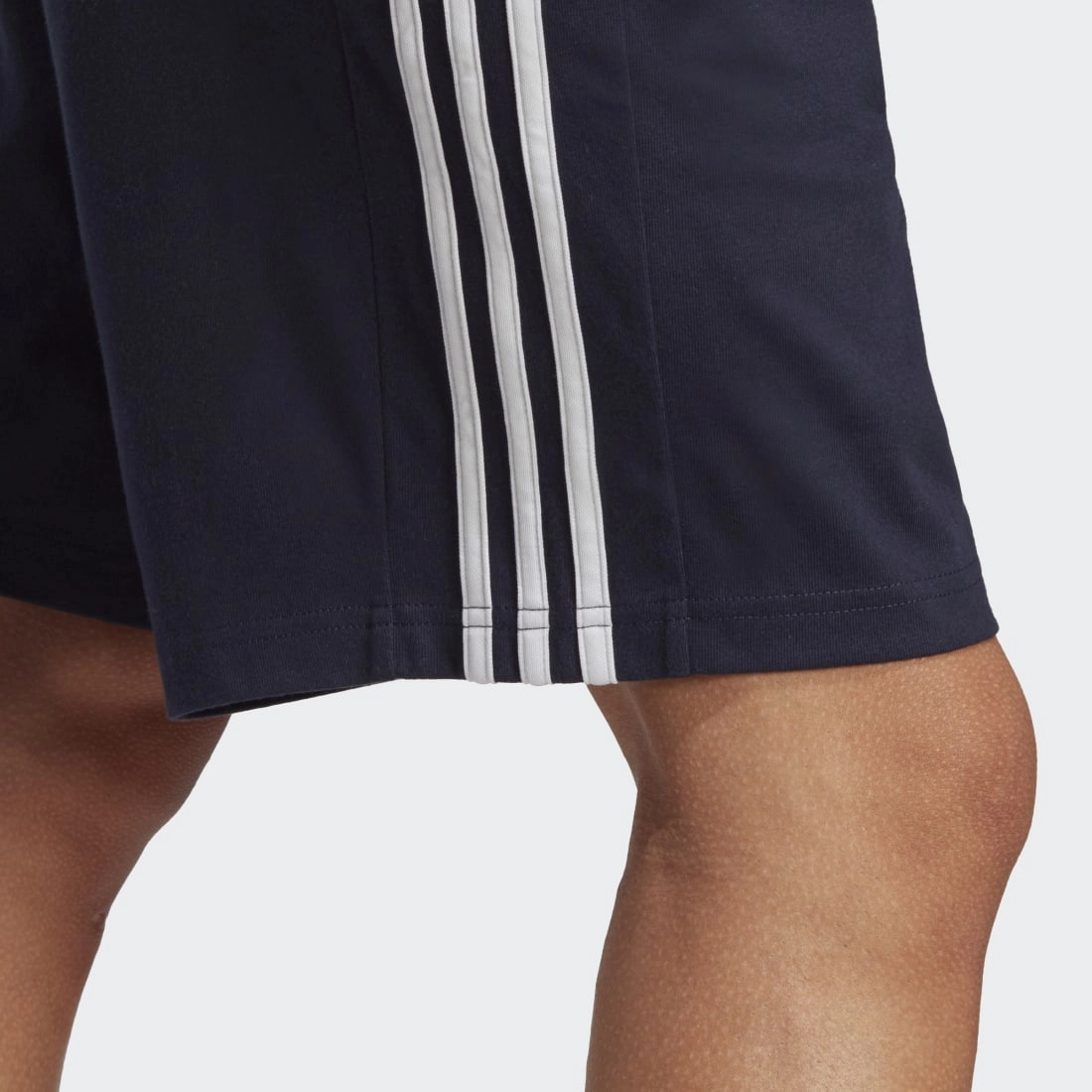 Comfort Cushion Move Friendly Essentials Single Jersey 3-Stripes Shorts