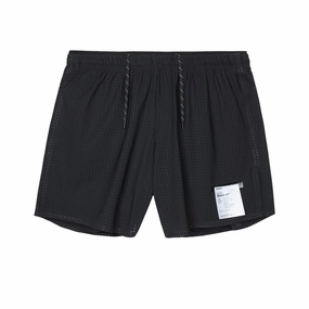 Mens Satisfy Space-O 5 Inch Running Shorts Chafe Resistant Seams