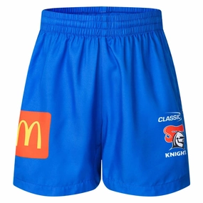 Daily Training Sweat Management Technology Junior's NRL Newcastle Knights 2025 Performance Gym Shorts