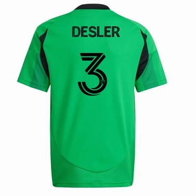 adidas Austin FC Mikkel Desler Home Jersey 25/26 (Real Green) Sustainable production