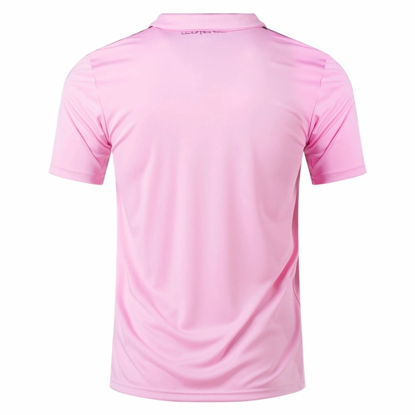 adidas Inter Miami Home Jersey 23/24 (True Pink/Black) Cool Day Fit High Breathability Mesh