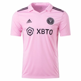 adidas Inter Miami Home Jersey 23/24 (True Pink/Black) Hybrid Ply Construction