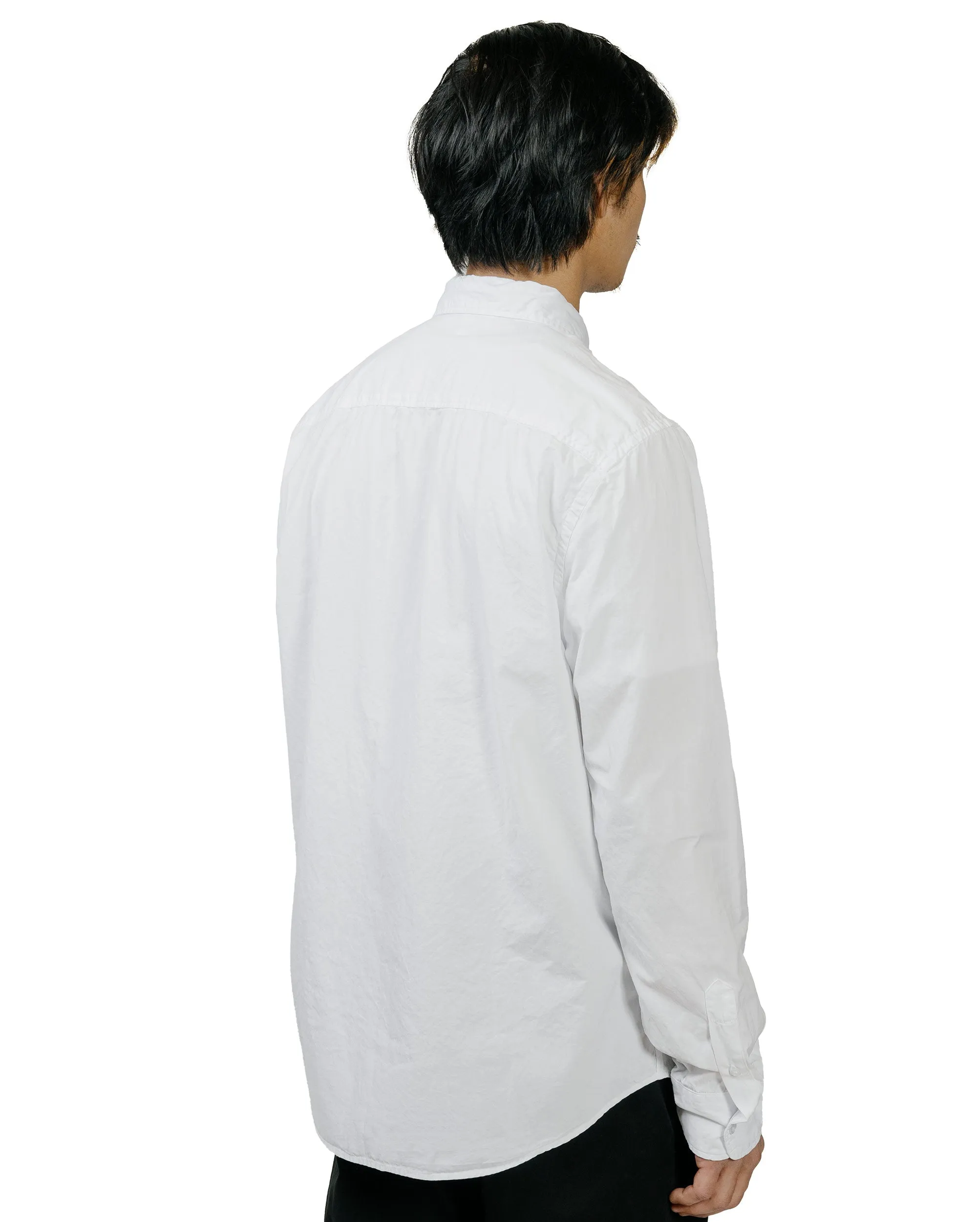 checkered pattern Save Khaki United Poplin Standard Shirt White