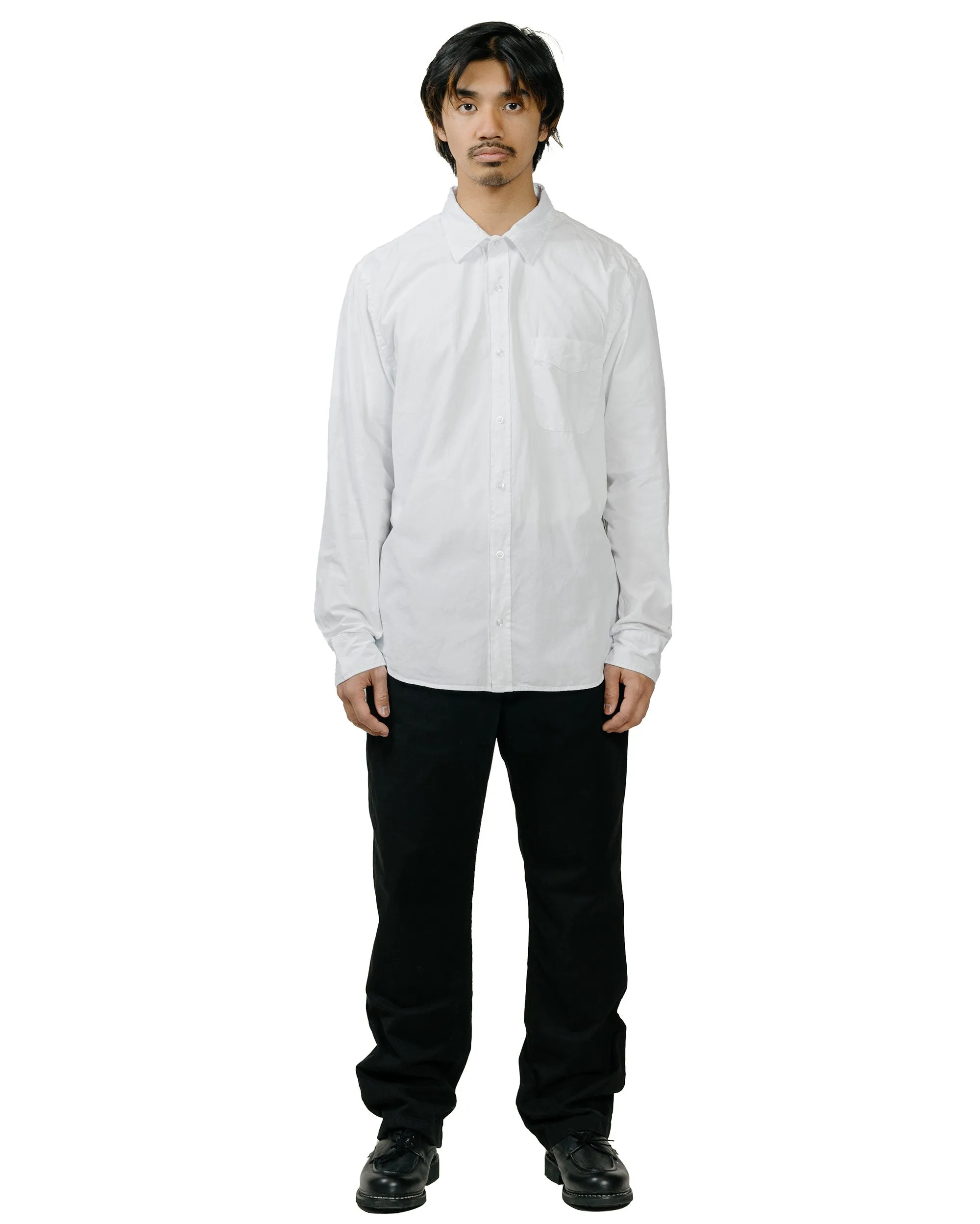 Quick Dry Technology Save Khaki United Poplin Standard Shirt White