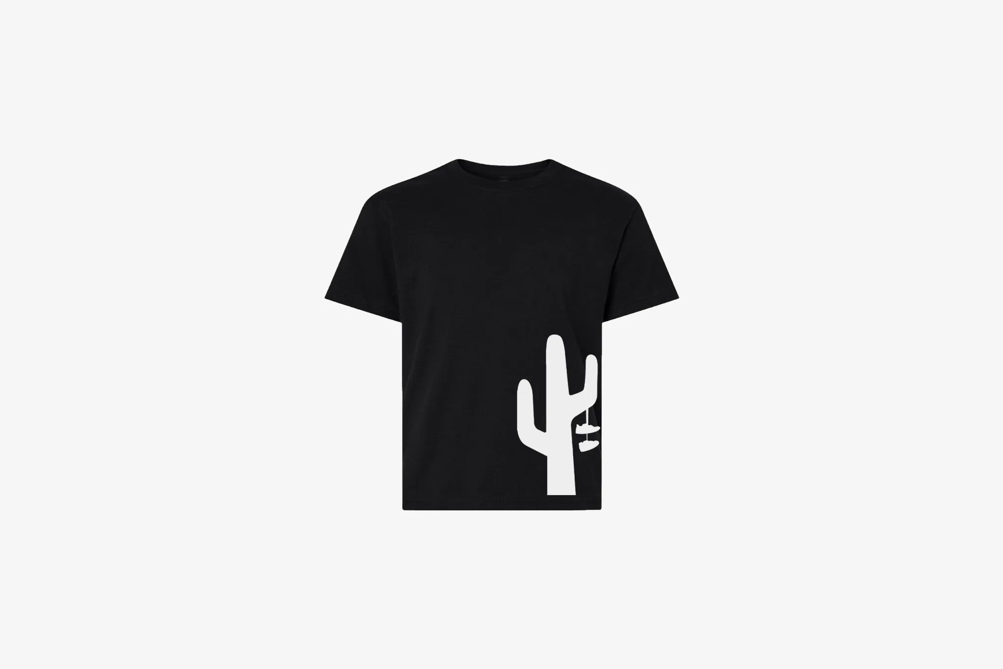 Warm Base Manor "TradeMark Junior" T-Shirt K - Black / White