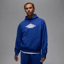 Jordan "Rare Air Fleece Hoodie" M - Deep Royal MoistureWickingMaterial QuickDry Technology