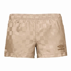 Umbro - Women's 3" Checkerboard Shorts (HUUL1UBF5 UZ6) Minimal Design