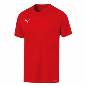 Anti Slip Hem Guard Biodegradable Synthetic Fibers Puma - Men's Liga Core Jersey (703509 01)