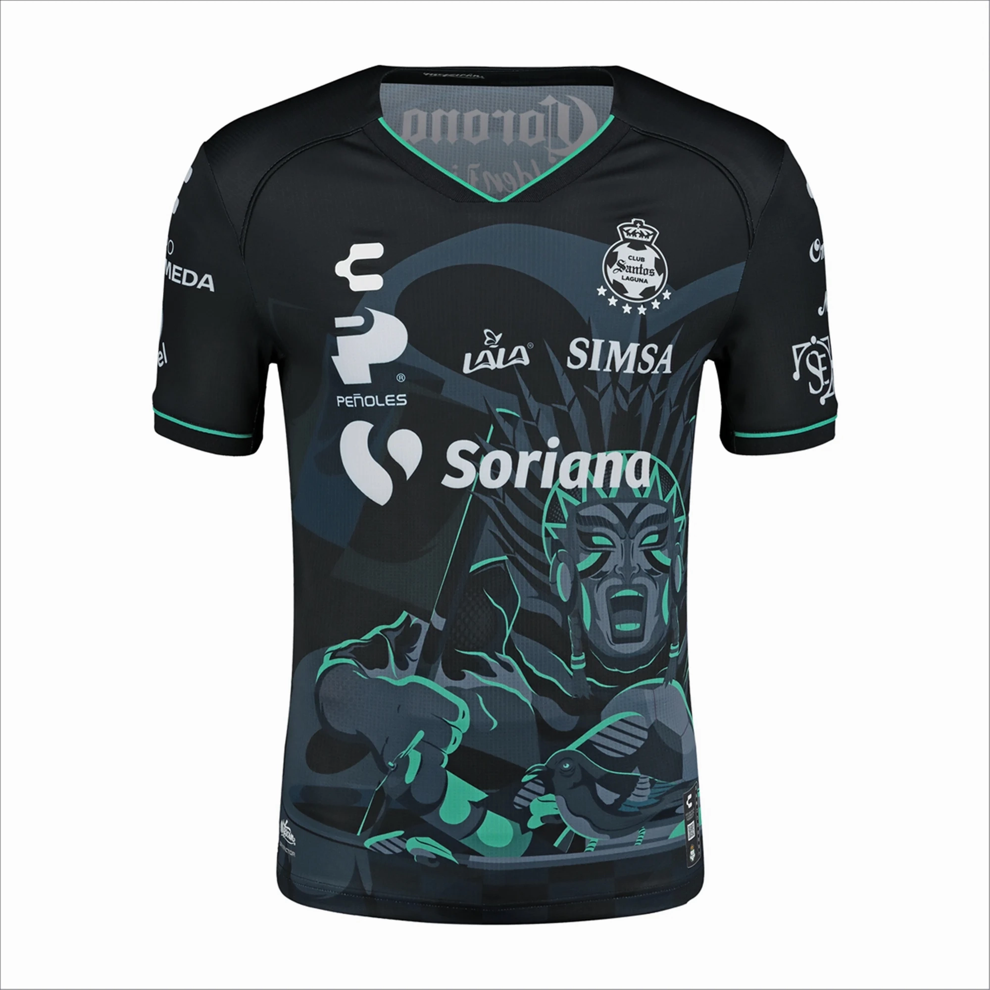 Movement Ready Quick Release Zipper Tech Charly Fran Villalba Santos Third Jersey 24/25 (Black/Grey)