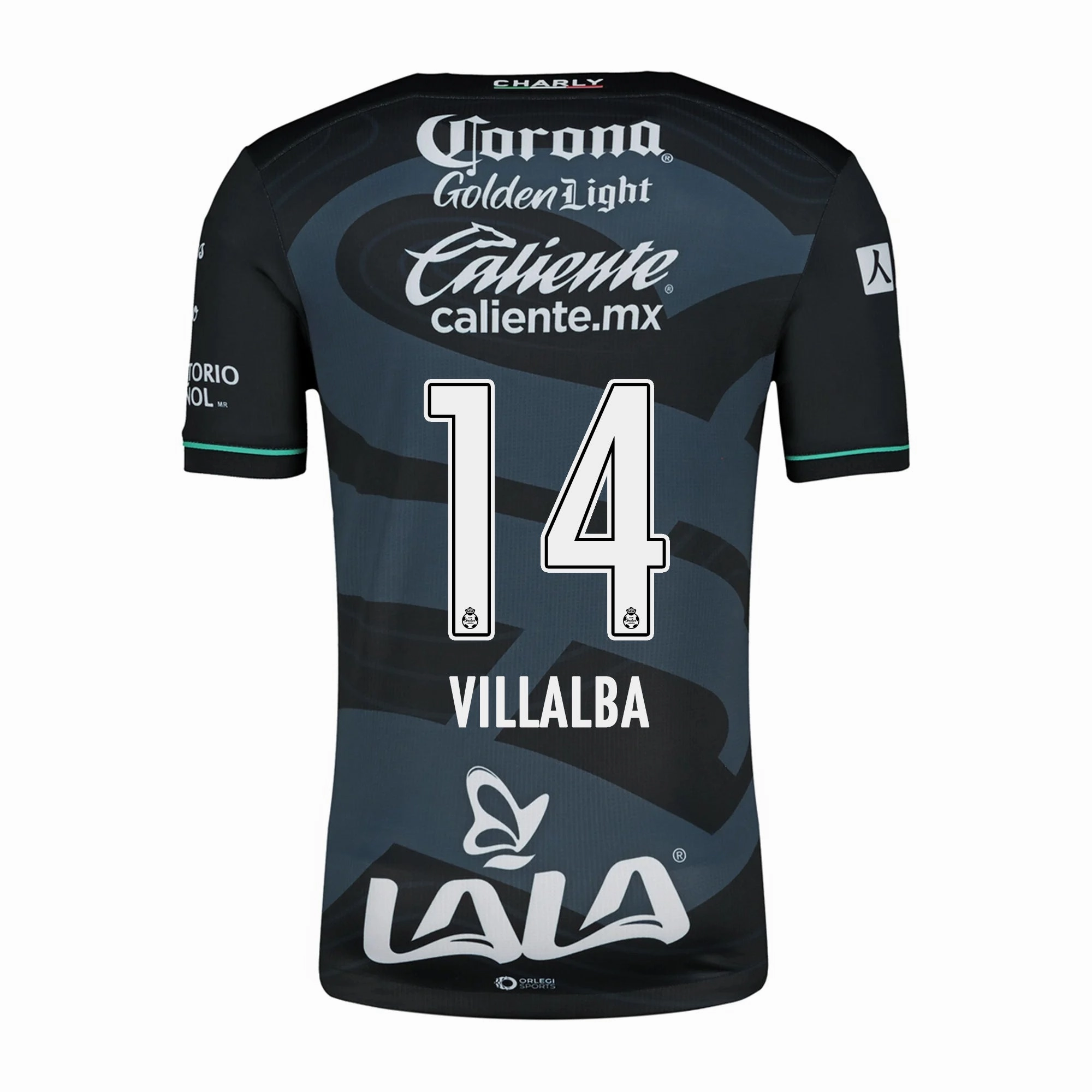 Charly Fran Villalba Santos Third Jersey 24/25 (Black/Grey) Heat Ready