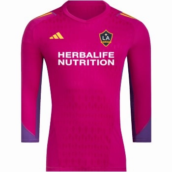 Sharp Cut No Limits Adidas LA Galaxy Goalkeeper Jersey 23/24 (Team Real Magenta)