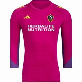 Sharp Cut No Limits Adidas LA Galaxy Goalkeeper Jersey 23/24 (Team Real Magenta)