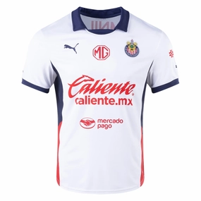Puma Chivas Away Jersey 24/25 (Puma White) Fan Approved Unisex style