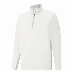 Anti Snag Fabric Puma - Men's Gamer Golf 1/4 Zip Pull Over Sweater (599127 02)