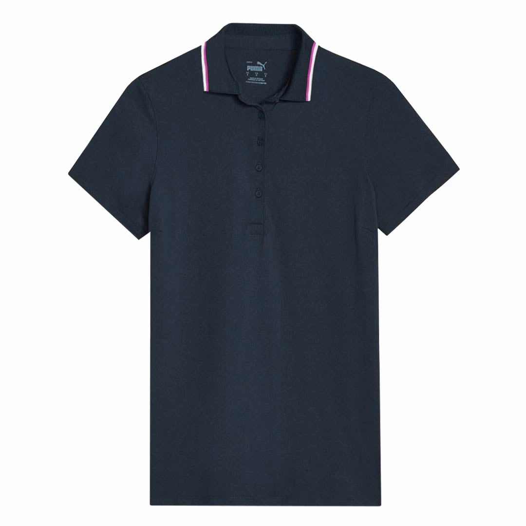 Fast Reaction Puma - Women's Cloudspun Tipped Short Sleeve Polo (622155 03)