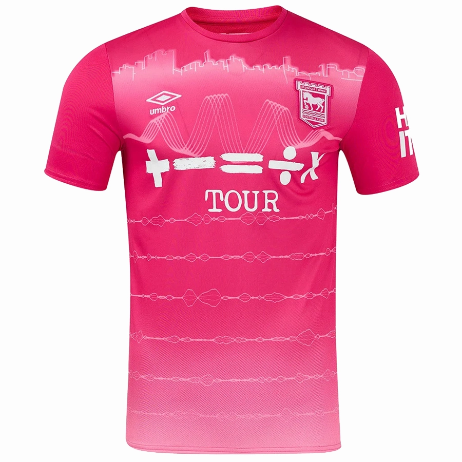 Non Binding Edgework Umbro Ipswich Town Third Jersey 24/25 (Pink)