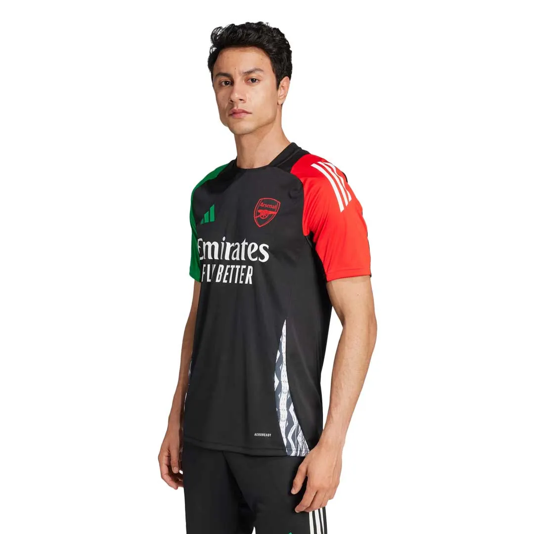 Soft Binding Edges Ultra Fine Zippers adidas - Men's Arsenal Tiro 24 Training Jersey (IS9977)