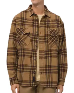 Vans Vintage Oversized Heavyweight LS Flannel - Dirt Warm Pullover