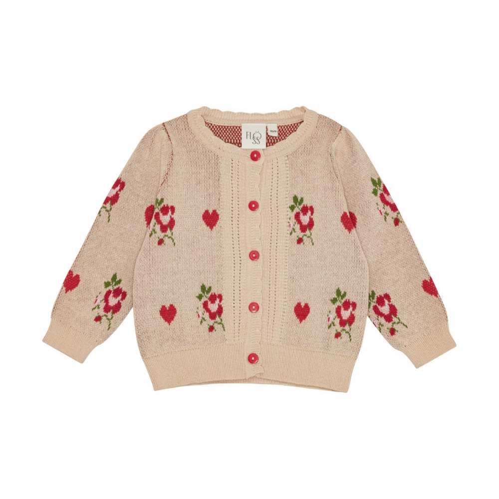 Floess Amelia Cardigan, Soft pink Fit For Travel Autumn Vibe