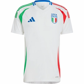 adidas Italy Away Jersey 24/25 (White) Cooling Core Technology gear up